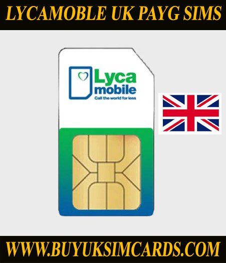 Lycamobile UK Sims