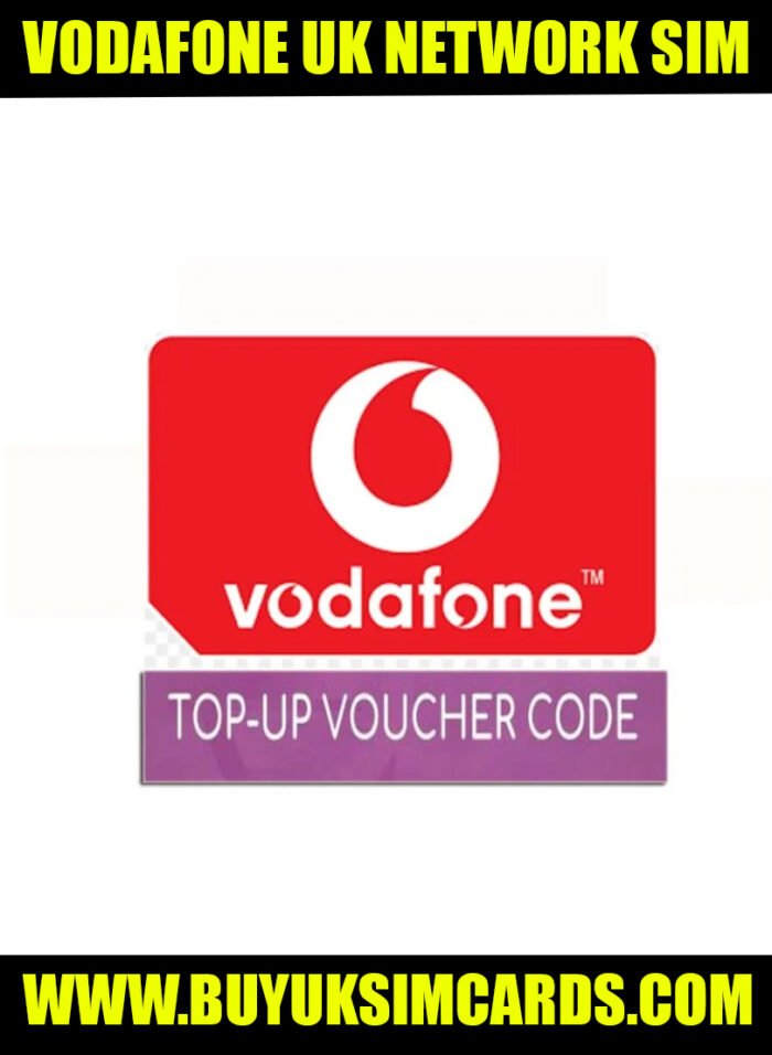 Vodafone Top Up Voucher Code